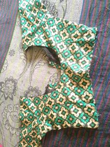 Double Colour Stitched  Blouse