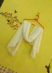 White Chiffon Stole🤍