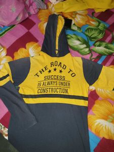 Road to Success Yellow Hoodie