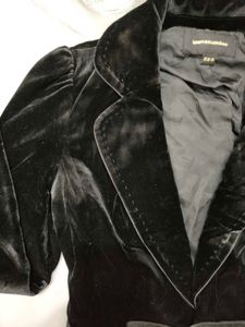 Embellished Velvet blazer jacket