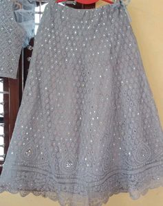 Fully STITCHED MIRROR WORK CHOLI WITH HEAVY DUPPAT