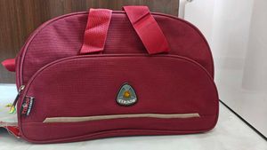 Maroon Travel Duffel Bag