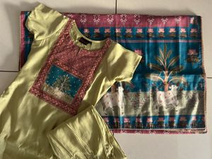 Elegant Anora Embroidered Kurta