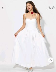 Savana White Dress