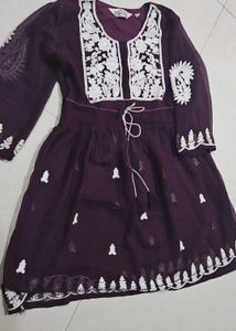 Embroidered Tunic Dress