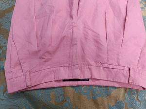 Zara Pink Trouser Pant For Women