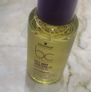 Schwarzkopf Bonacure Frizz Away Smoothing Oil