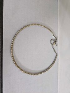 Choker Zircon Gold Plated