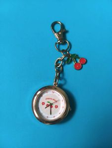 Aesthetic Cherry Watch Charm Keychain 🍒