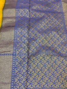 Silk Saree With Heavy Zari