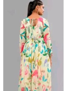 Ethnic Gown With Duptta