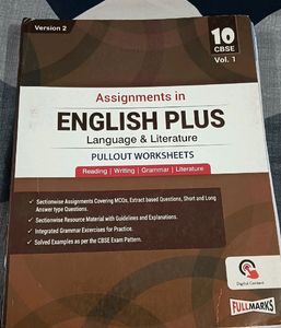 Class-10 English Plus Language And Literature Book