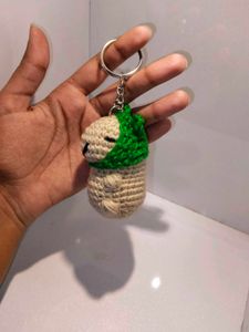 Crochet Capybara Keychain ✨