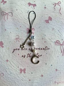 Star & Moon Charm Phone Strap