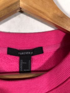 Pink Printed Sweatshirt (Women’s)