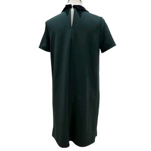Zara Green Floral Collar Dress