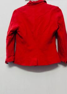 Zara Red Blazer