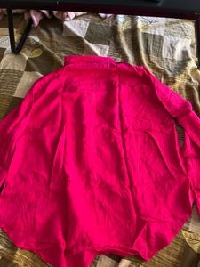 Pink Long Sleeve Shirt