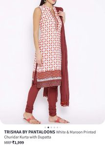 Pure Cotton Kurta From TRISHAA By Pantaloons