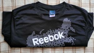 Reebok Black Graphic T-Shirt