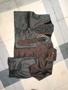 Brown Three Piece Shoot Br Boy 1 To 2 Years