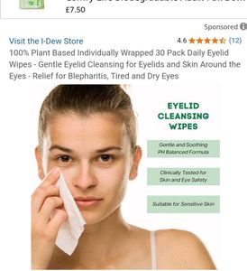 I-Dew Lid Wipes - Eyelid Cleansing Combo Of 3 Box