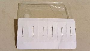 Colorful Beaded saari pin