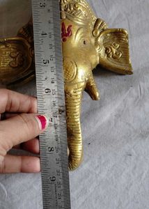 Metal Ganpti Showpieces For decore 🤗