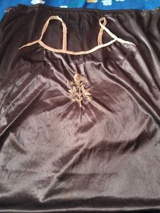 Camisole Mid Length Coffee Brown 🤎