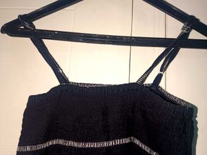 Striped Dress with Shrug