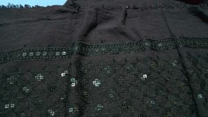 Black Dress Material Of 1.5 Meter