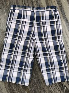 Combo Of 2 ;-Boys Checks Cargo Shorts