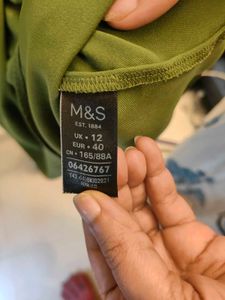 Olive Green Mini Dress