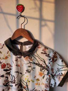 Pinteresty Collared Floral Dress (Bossini - S)