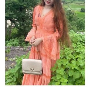 Label Ritu Kumar Peach Dress (BRAND NEW)