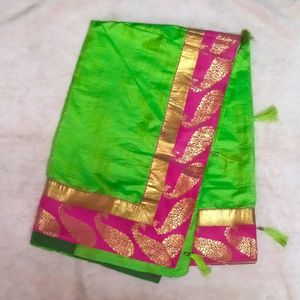 Green Saree