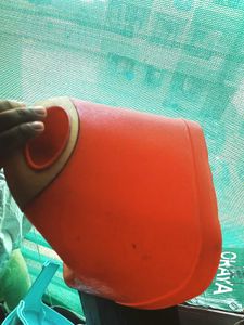 Vintage Red &amp; Yellow Toy Urinal