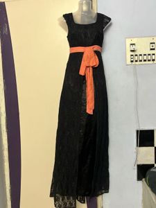 Elegant Black Lace Dress