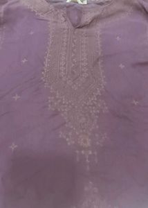 Elegant Purple Kurta
