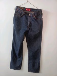 Unisex Wide Leg Denim Blue Jeans👖
