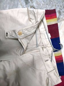 Beige Women's Pants