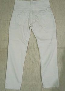 White Denim Jeans