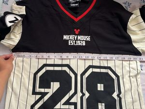 Mickey Mouse Baseball Jersey - Size XXS