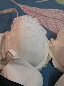 Combo Of Four Imported Fabric Bra N Panty
