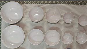 45 Pc MELAMINE DINNER SET