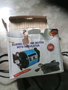 Sewing Machine Motor With Regulator