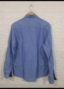 Netplay Blue Shirt For Men | Chest 40 | Length 28