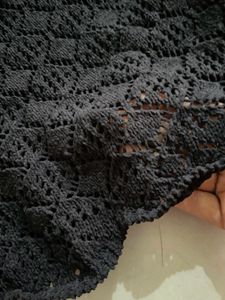 Zudio Black Crochet Top