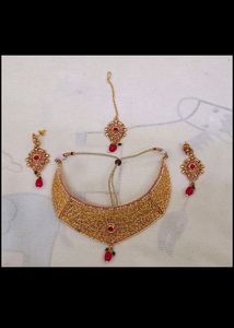 Karva Chauth Offer choker Set With Earrings