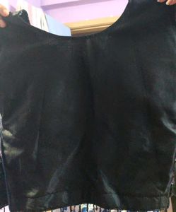 Black Embroidered Blouse